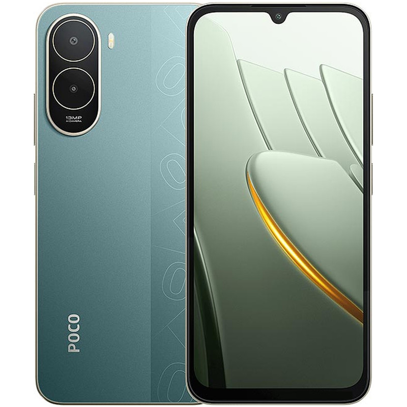 گوشی موبایل شیائومی poco c81 pro حافظه 128 گیگابایت رم 4 گیگابایت نمای ۵