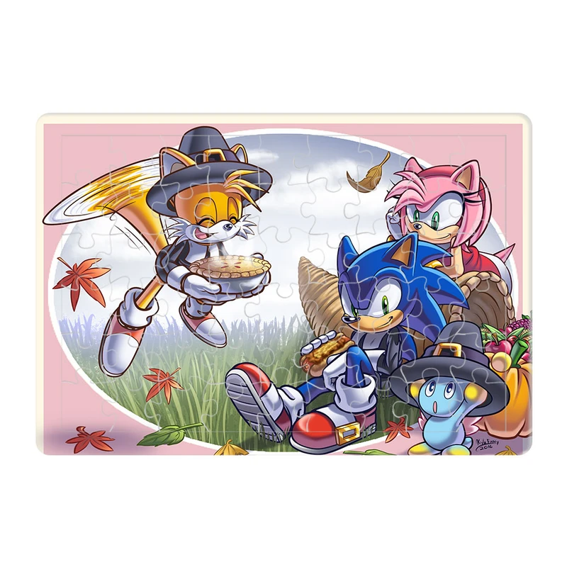 پازل 54 تکه طرح سونیک مدل P0134