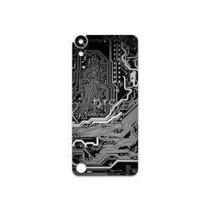 MAHOOT Black Printed Circuit Board Cover Sticker for HTC Desire 630