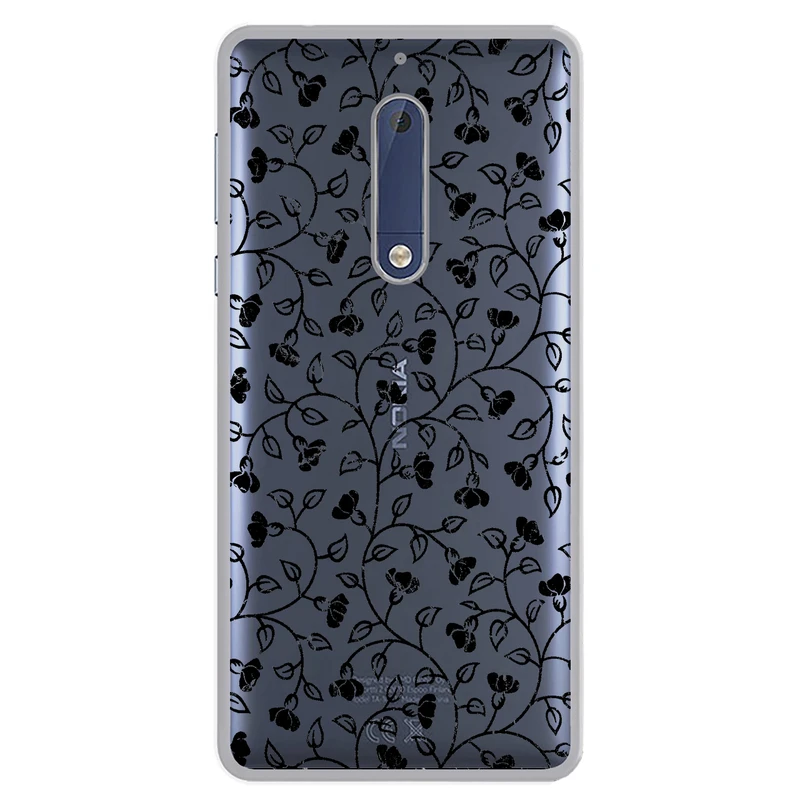 کاور مگافون طرح گل مدل C42-B مناسب برای گوشی موبایل نوکیا 5