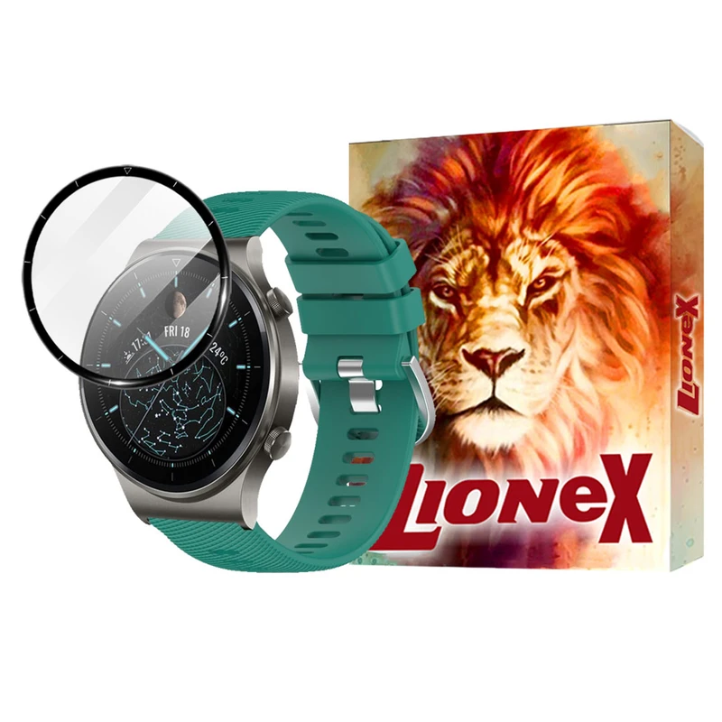 محافظ صفحه نمایش لایونکس مدل PMMAWL مناسب برای ساعت هوشمند هوآوی Watch GT2 Pro