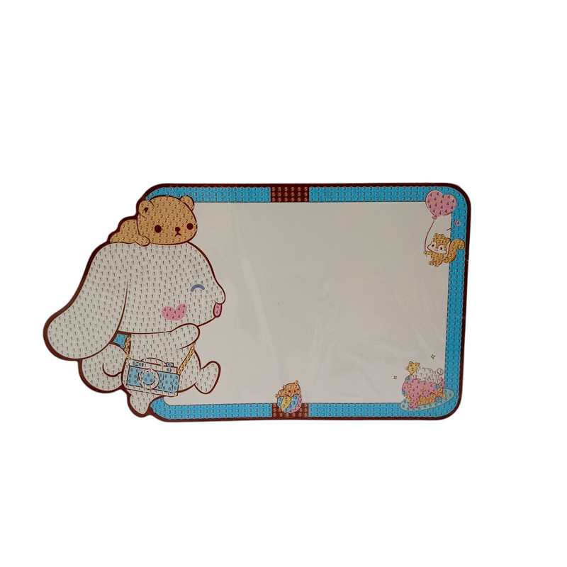 تخته وایت برد مدل سینامورول سایز 13*23 سانتی متر همراه ماژیک