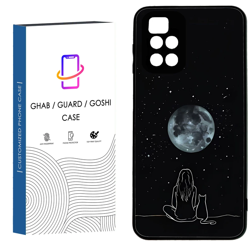 کاور قاب گارد گوشی طرح دخترانه کد 61  - TPU مناسب برای گوشی موبایل شیائومی Redmi Redmi 10 4G