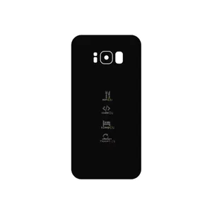 MAHOOT Programming 2 Cover Sticker for Samsung Galaxy S8