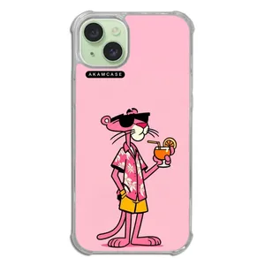 AKAM AMC-WTA15PLUS-PINK PANTHER13 Cover For Apple iPhone 15 Plus