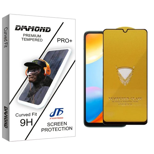 محافظ صفحه نمایش جی اف مدل Diamond OG مناسب برای گوشی موبایل شیائومی Redmi 10C