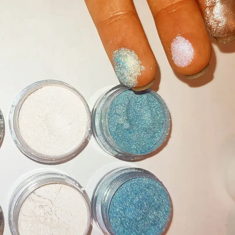 پودر کروم ناخن مدل 407.289.4008 بسته 9 عددی