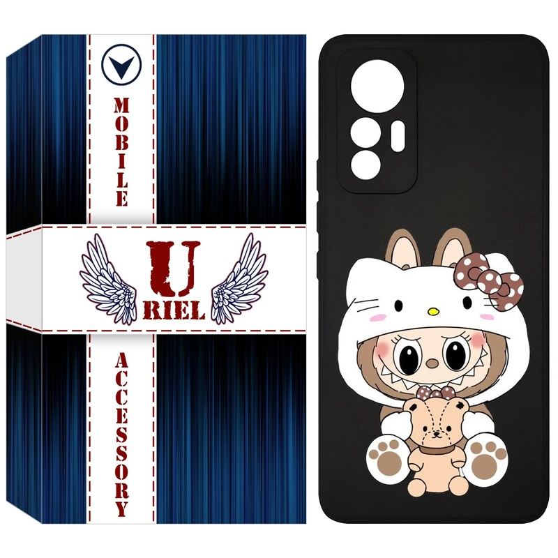 کاور یوریل مدل KSH کد 124 طرح عروسک لبوبو مناسب برای گوشی موبایل شیائومی 12 Lite