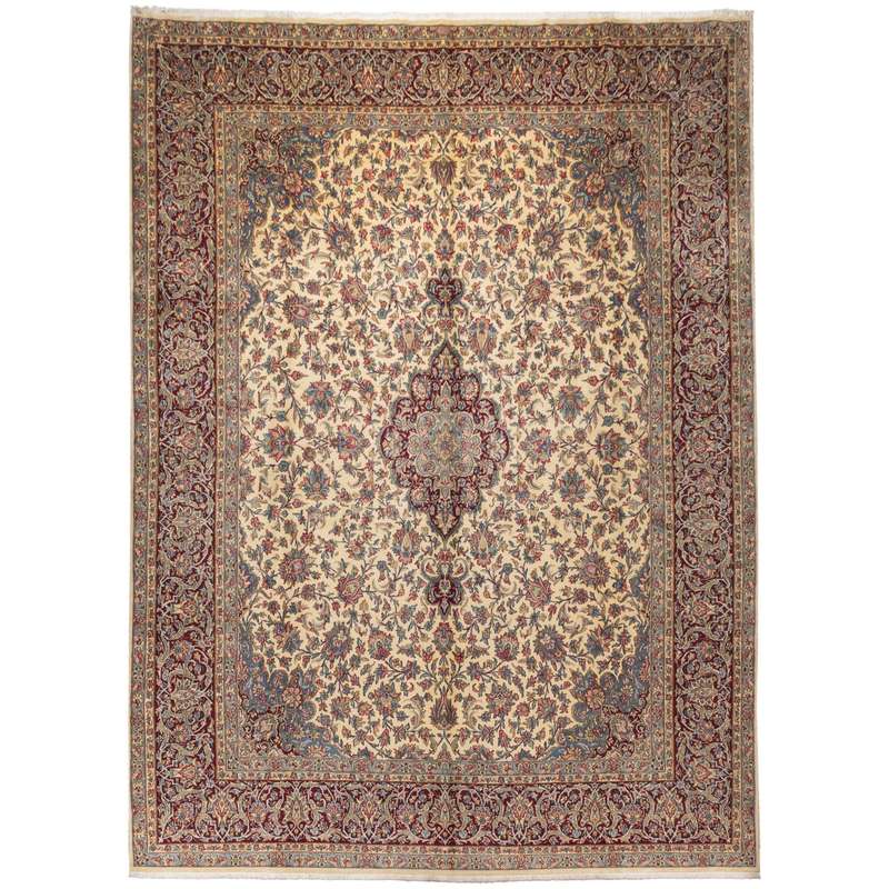 فرش قدیمی دستباف دوازده متری سی پرشیا کد 187307