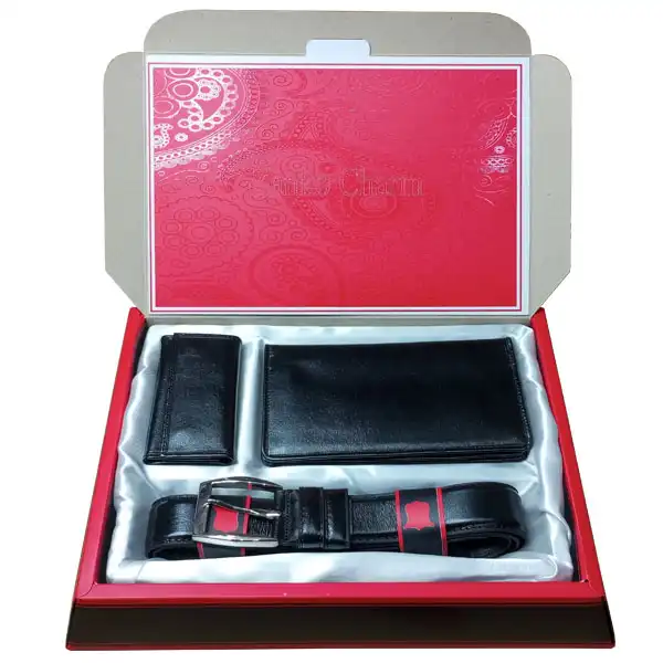 ست هدیه چرم زانکو مدل Zs-1133