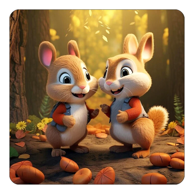 مگنت کاکتی طرح حیوانات کارتونی مدل mp28696