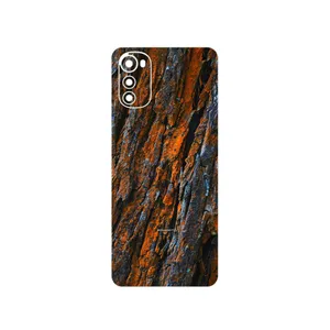 MAHOOT Wood Texture 6 Cover Sticker for Motorola Moto E32s