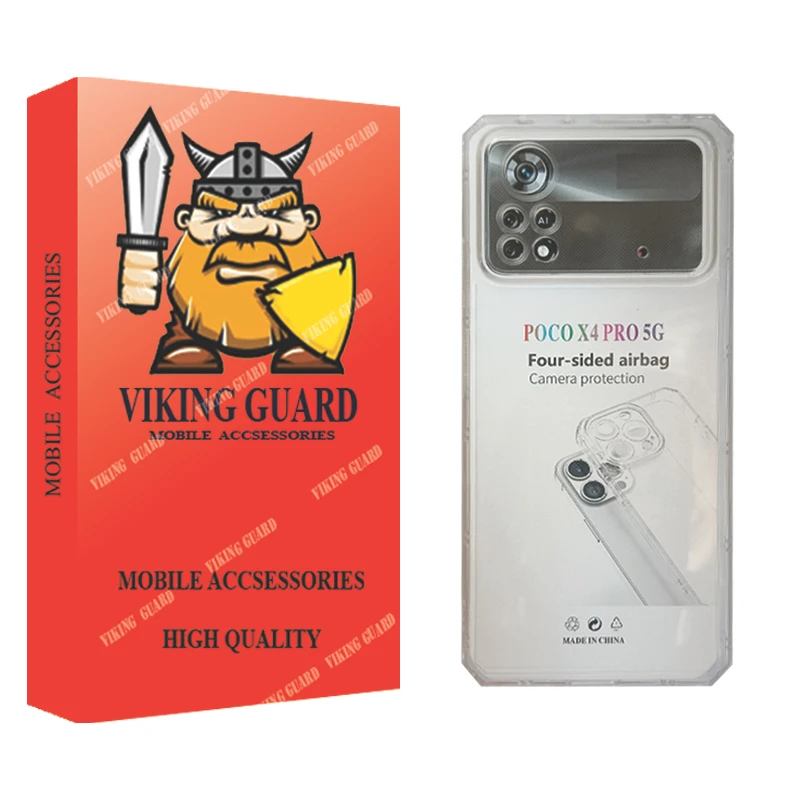 کاور وایکینگ گارد مدل ژله ای مناسب برای گوشی موبایل شیائومی Poco X4 Pro 5G