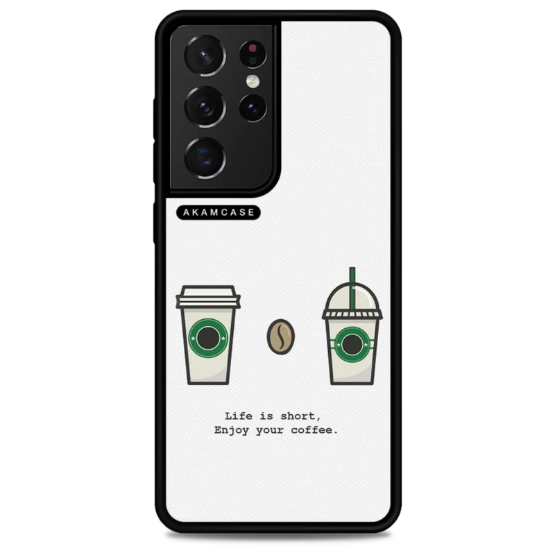 کاور آکام مدل AMCWSGS21U-STARBUCKS15 مناسب برای گوشی موبایل سامسونگ Galaxy S21 Ultra