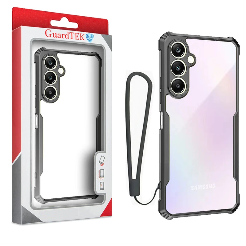 کاور گاردتک اساک مدل Antishock Strap مناسب برای گوشی موبایل سامسونگ Galaxy A36 به همراه بند