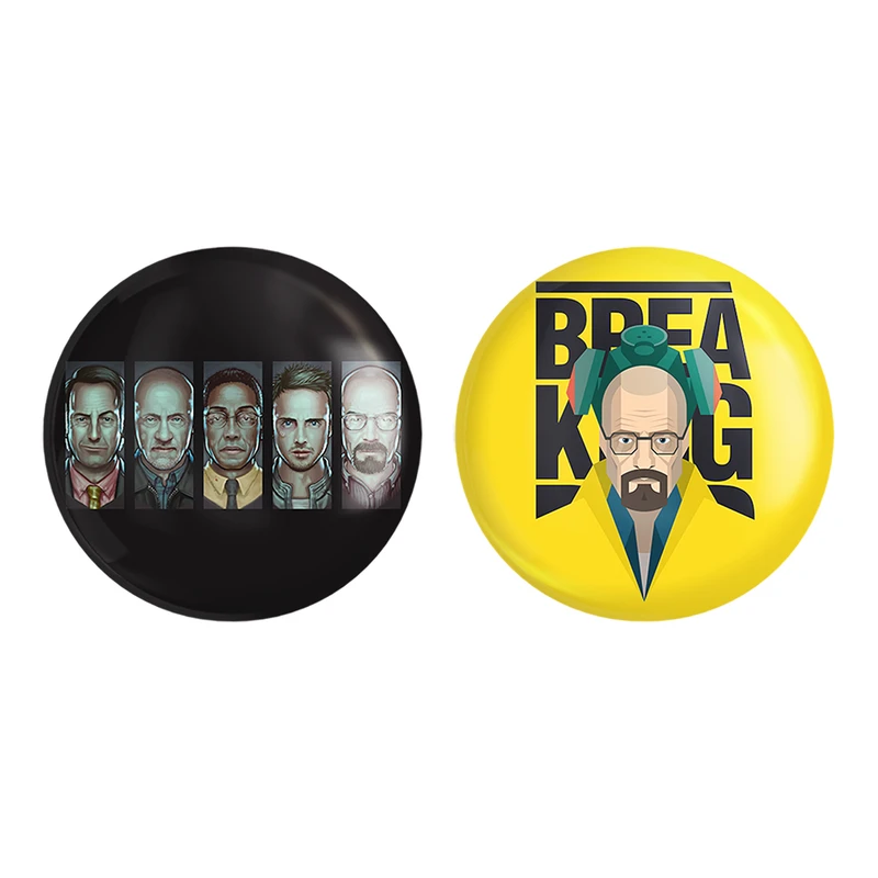 مگنت خندالو طرح والتر وایت سریال Breaking Bad کد 1328513288 مجموعه 2 عددی