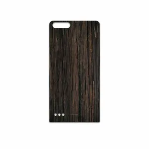 MAHOOT Burned Wood Cover Sticker for Huawei Ascend G6