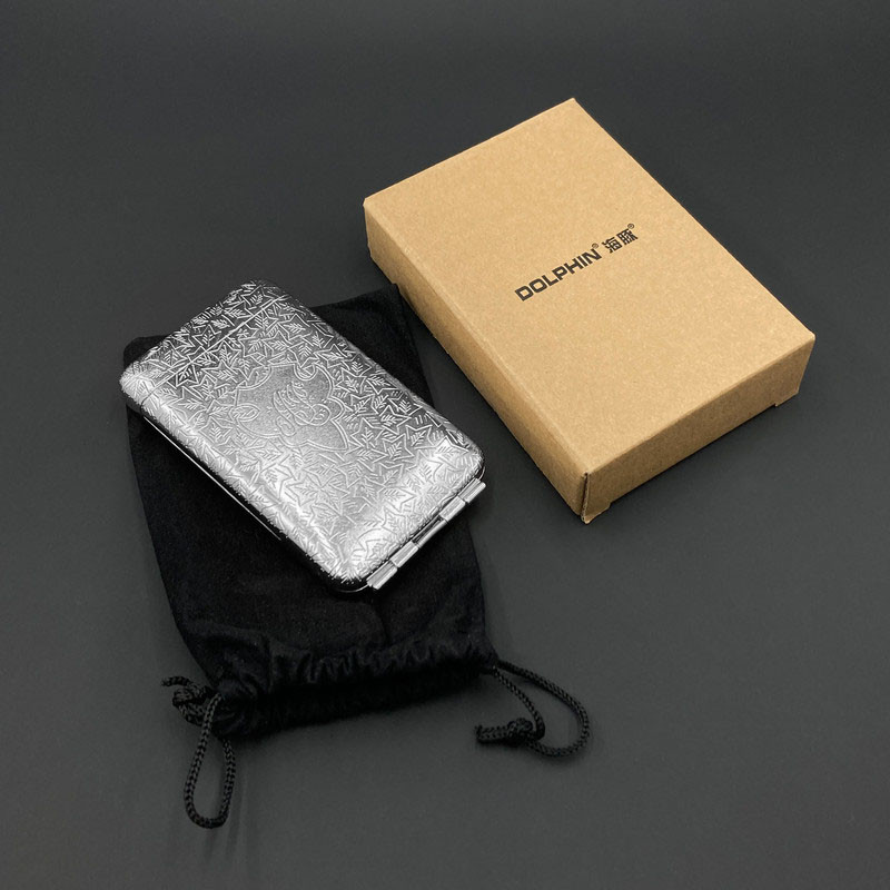 جعبه سیگار دلفین طرح تامی شلبی کد DKD-1118