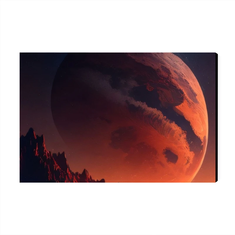 تابلو شاسی عرش مدل فانتزی منظره فضا کد As1777