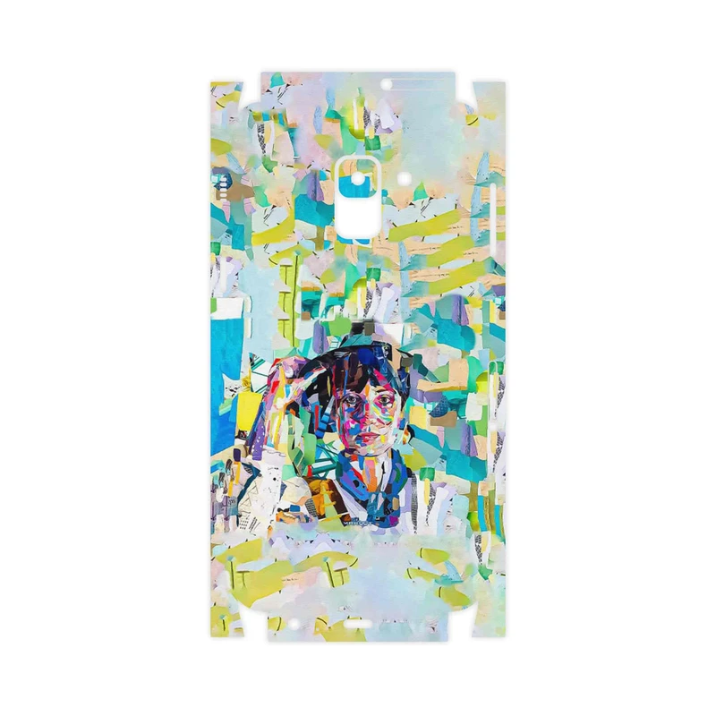 برچسب پوششی ماهوت مدل Collage of Women Portrait 1-FullSkin مناسب برای گوشی موبایل سامسونگ Galaxy A8 2018