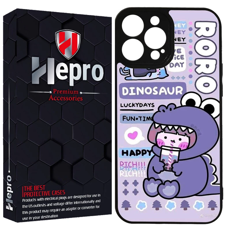 کاور هپرو طرح فانتزی مدل TPU مناسب برای گوشی موبایل اپل IPHONE 13 PRO MAX