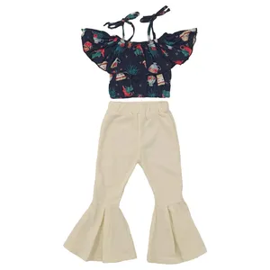 ست نیم تنه و شلوار دخترانه مدل 8790