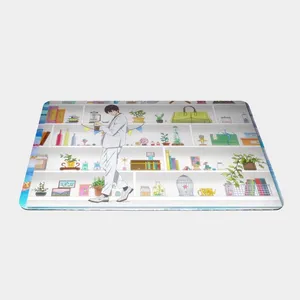 ماوس پد طرح آشپزخانه سایز 24x37 سانتی متر