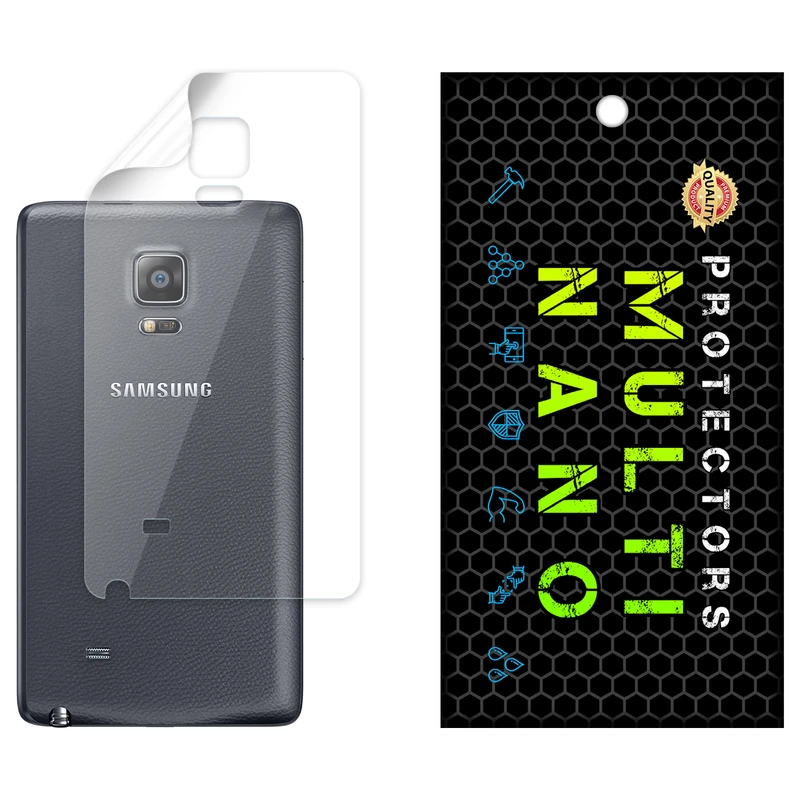 محافظ پشت گوشی شفاف نانو هیدروژل مولتی نانو مدل X-F1t مناسب برای گوشی موبایل سامسونگ Galaxy Note Edge