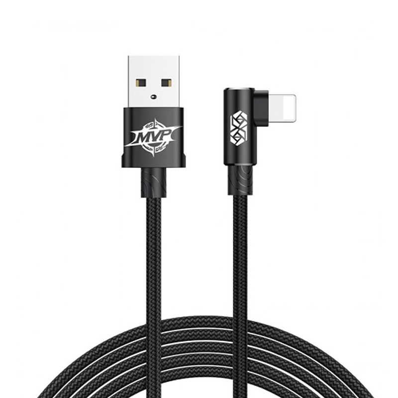 کابل تبدیل USB به لایتنینگ باسئوس مدل mvpa01 طول 2 متر