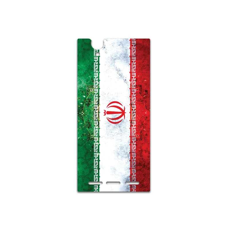 برچسب پوششی ماهوت مدل IRAN-Flag-1 مناسب برای گوشی موبایل سونی Xperia T2 Ultra