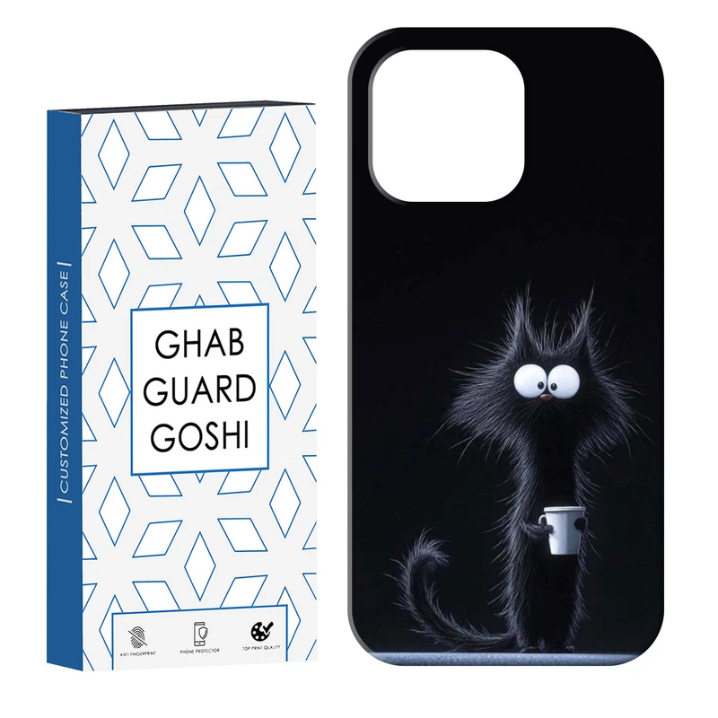 کاور قاب گارد گوشی طرح گربه کد Dimo-808 مناسب برای گوشی موبایل اپل IPHONE 16 PRO