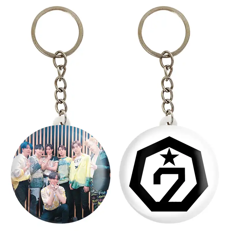 جاکلیدی خندالو مدل گروه گات سون GOT7 کد 2101921027 مجموعه 2 عددی