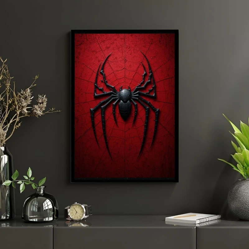 تابلو طرح Spider man