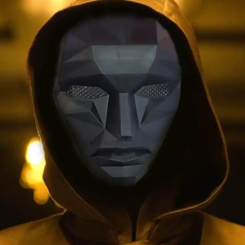 ماسک ایفای نقش مدل اسکویید گیم طرح پرچم دار