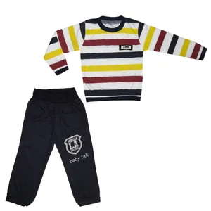 ست تی شرت و شلوار پسرانه مدل 190