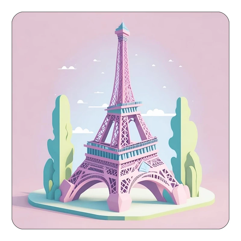 مگنت کاکتی طرح پاریس Paris مدل mp56802