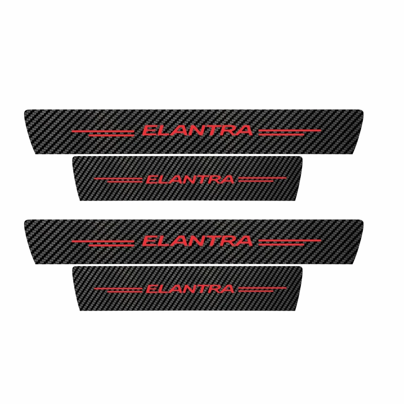 برچسب پارکابی خودرو سولگی مدل کربن کد J044 مناسب برای النترا بسته 4 عددی