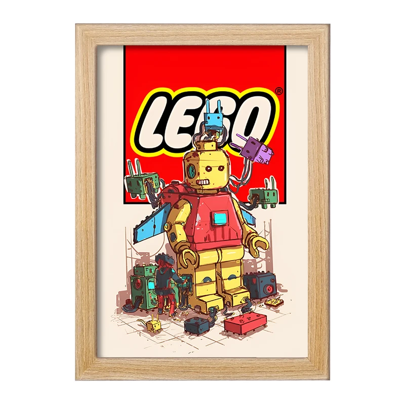 تابلو خندالو مدل لگو (Lego) کد F4366