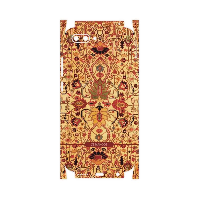 برچسب پوششی ماهوت مدل Persian-Carpet-Yellow-FullSkin مناسب برای گوشی موبایل آنر 10
