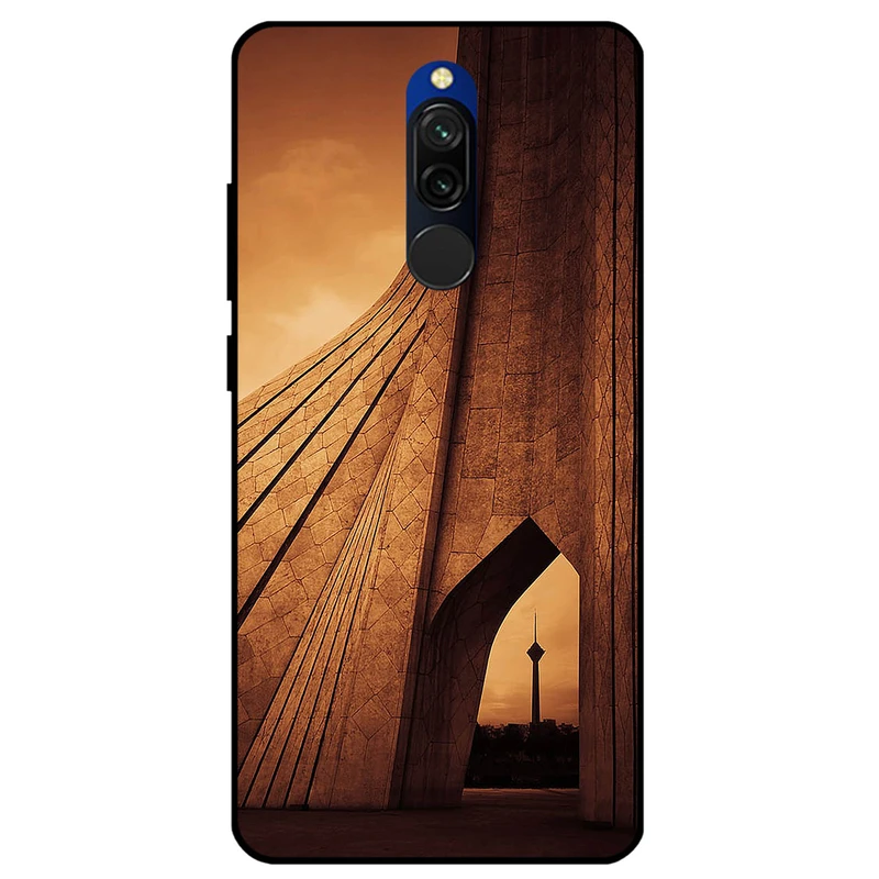 کاور مگافون طرح آزادی مدل 1901 مناسب برای گوشی موبایل شیائومی Redmi 8 