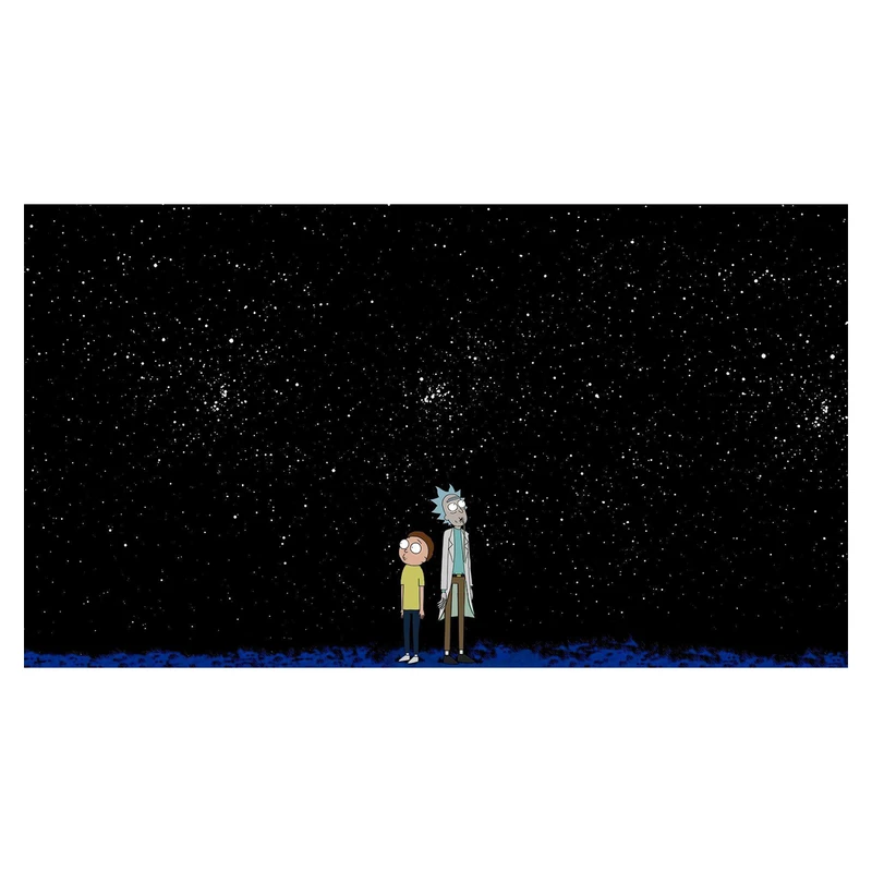 تابلو شاسی مدل rick and morty ریک و مورتی کد 12