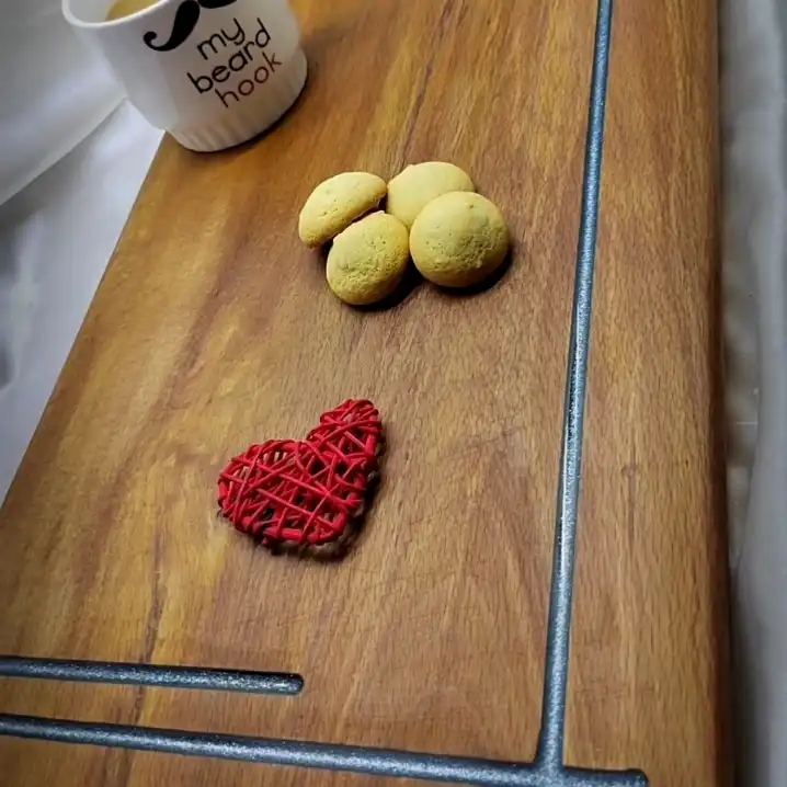 تخته سرو چوبی مدل رزین فیروزه