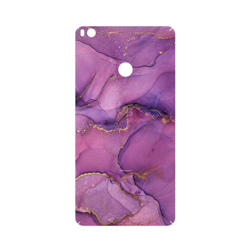 برچسب پوششی ماهوت مدل Purple Marble مناسب برای گوشی موبایل شیائومی Mi Max 2