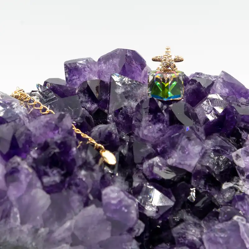 گردنبند زنانه ژوپینگ مدل ستاره کد 2081221