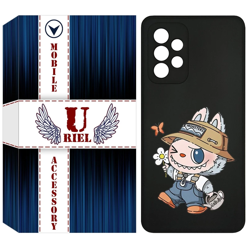 کاور یوریل مدل KSH کد 111 طرح عروسک لبوبو مناسب برای گوشی موبایل سامسونگ Galaxy A72