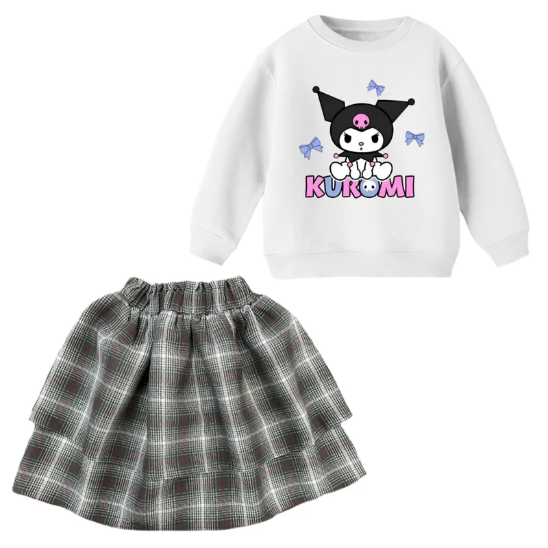 ست سویشرت و دامن دخترانه مدل کرومی کد 1