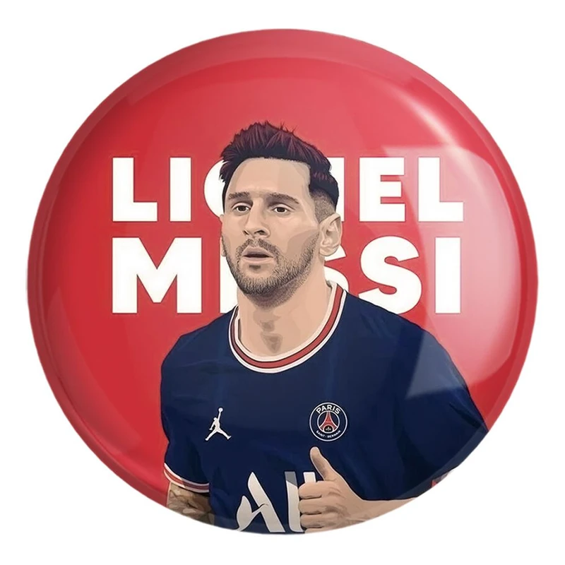 پیکسل خندالو طرح لیونل مسی کد 13953 مدل بزرگ