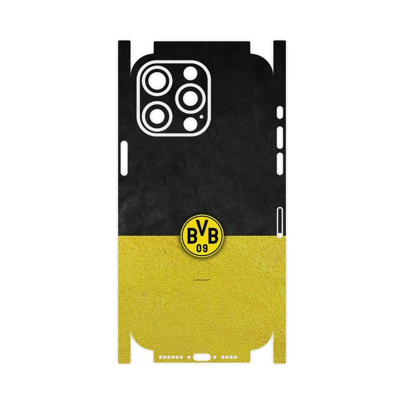برچسب پوششی ماهوت مدل Borussia Dortmund FC-FullSkin مناسب برای گوشی موبایل اپل iPhone 15 Pro Max