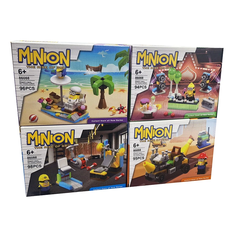 ساختنی 383 تکه مدل مینیون طرح مشاغل کد 86088