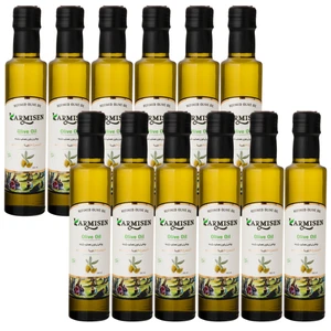 روغن زیتون تصفیه سرخ کردنی ممتاز کارمیسن - 250 میلی لیتر مجموعه 12 عددی
